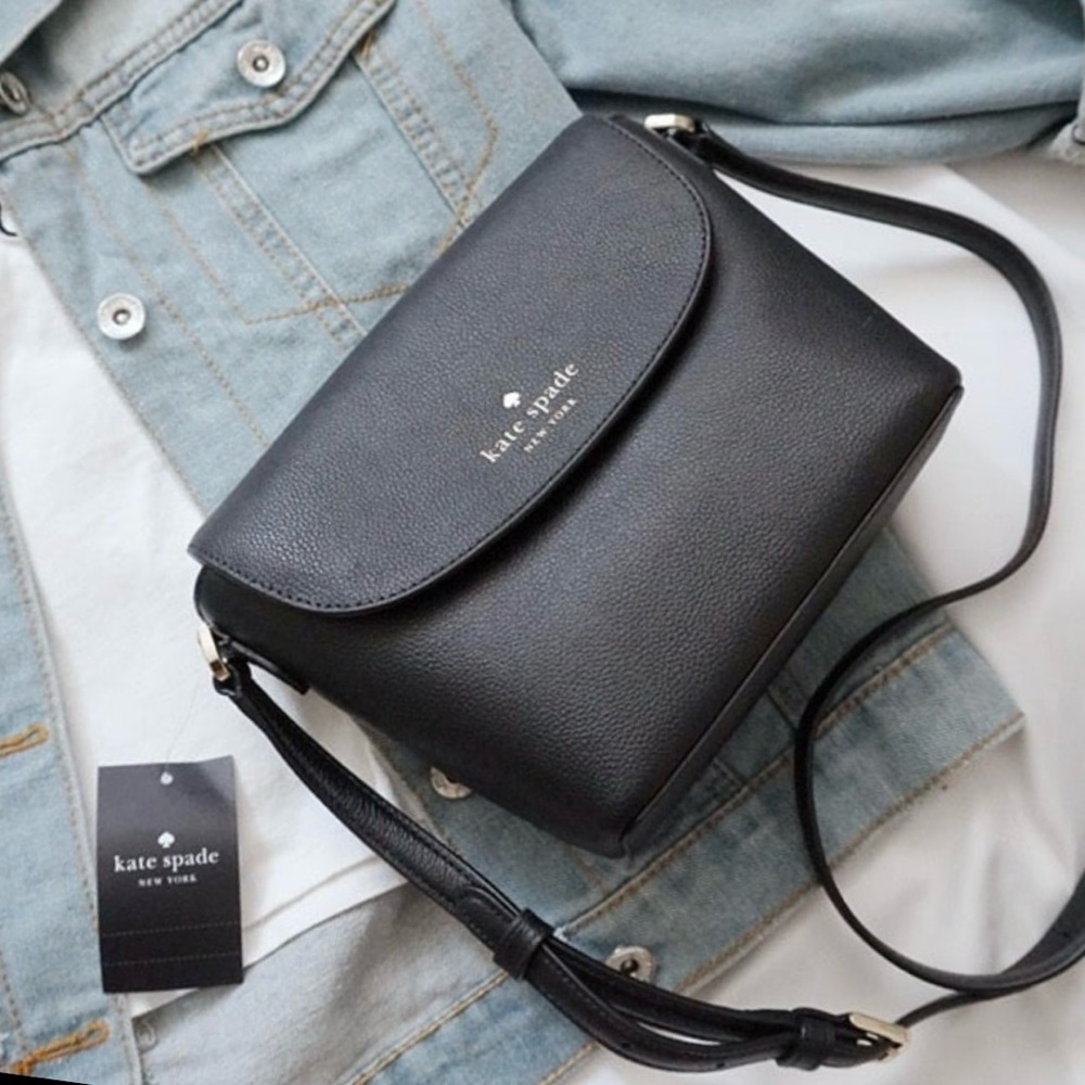 NWT Kate Spade Emmie Crossbody Bag, Black